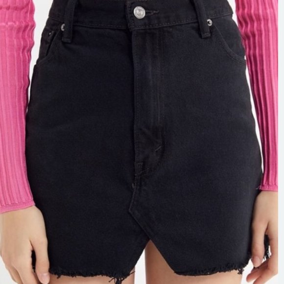 Levi's Vintage Upcycled Denim Skirt - Picture 3 of 7